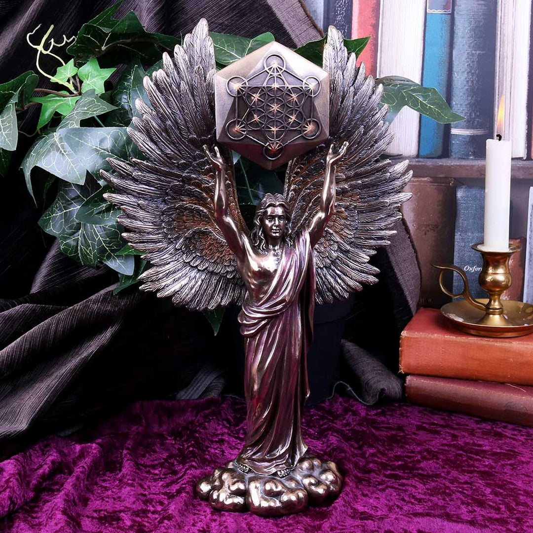 Ethereal Metatron Angel Bronze Figurine H4744P9