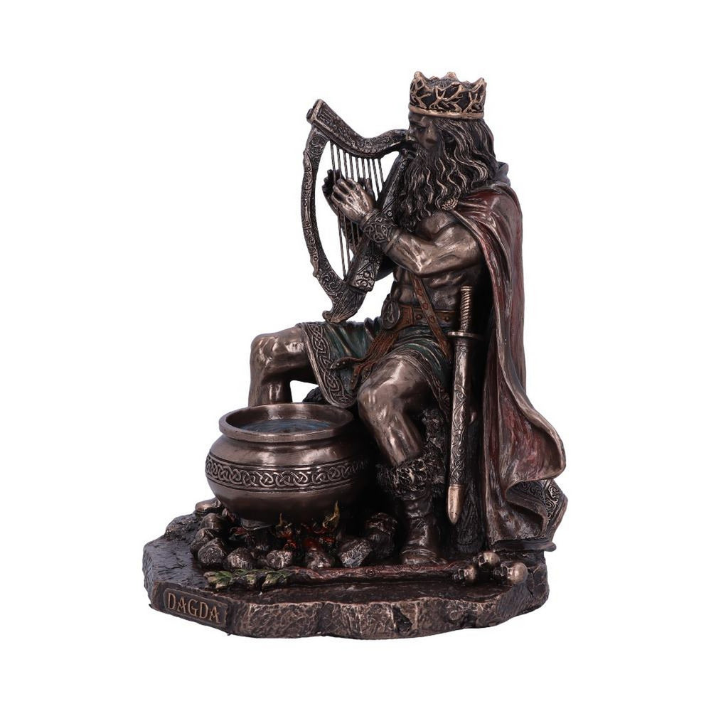 Bronze Dagda King of Tuatha De Danann Celtic Deity Figurine H5447T1