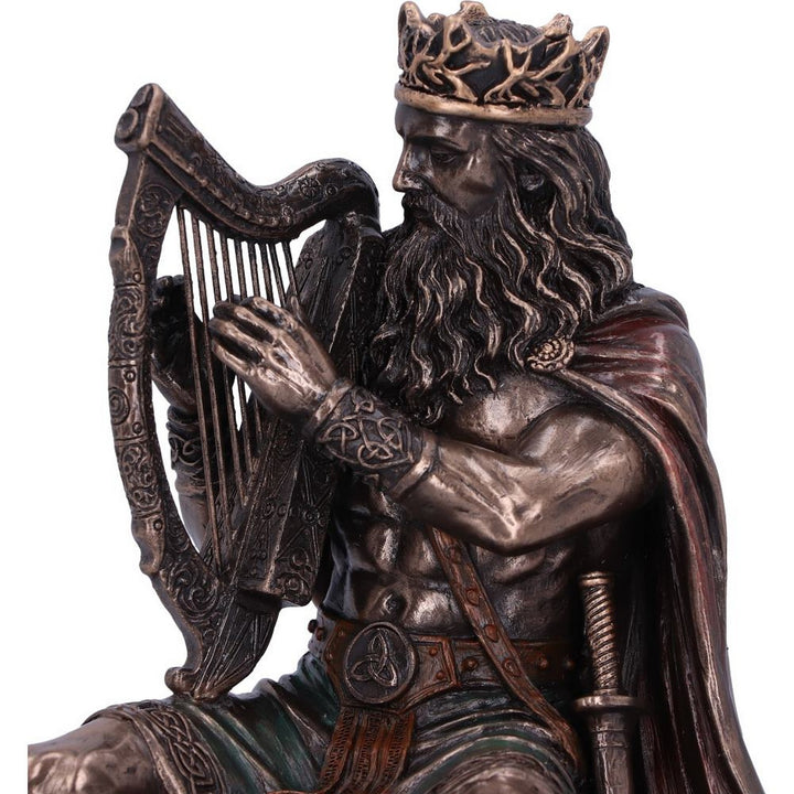 Bronze Dagda King of Tuatha De Danann Celtic Deity Figurine H5447T1