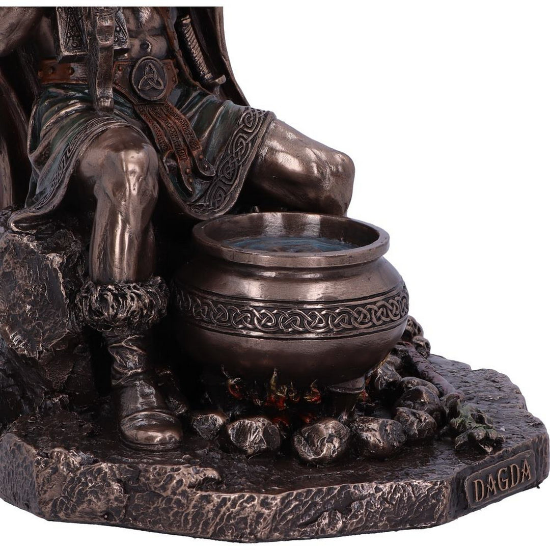 Bronze Dagda King of Tuatha De Danann Celtic Deity Figurine H5447T1