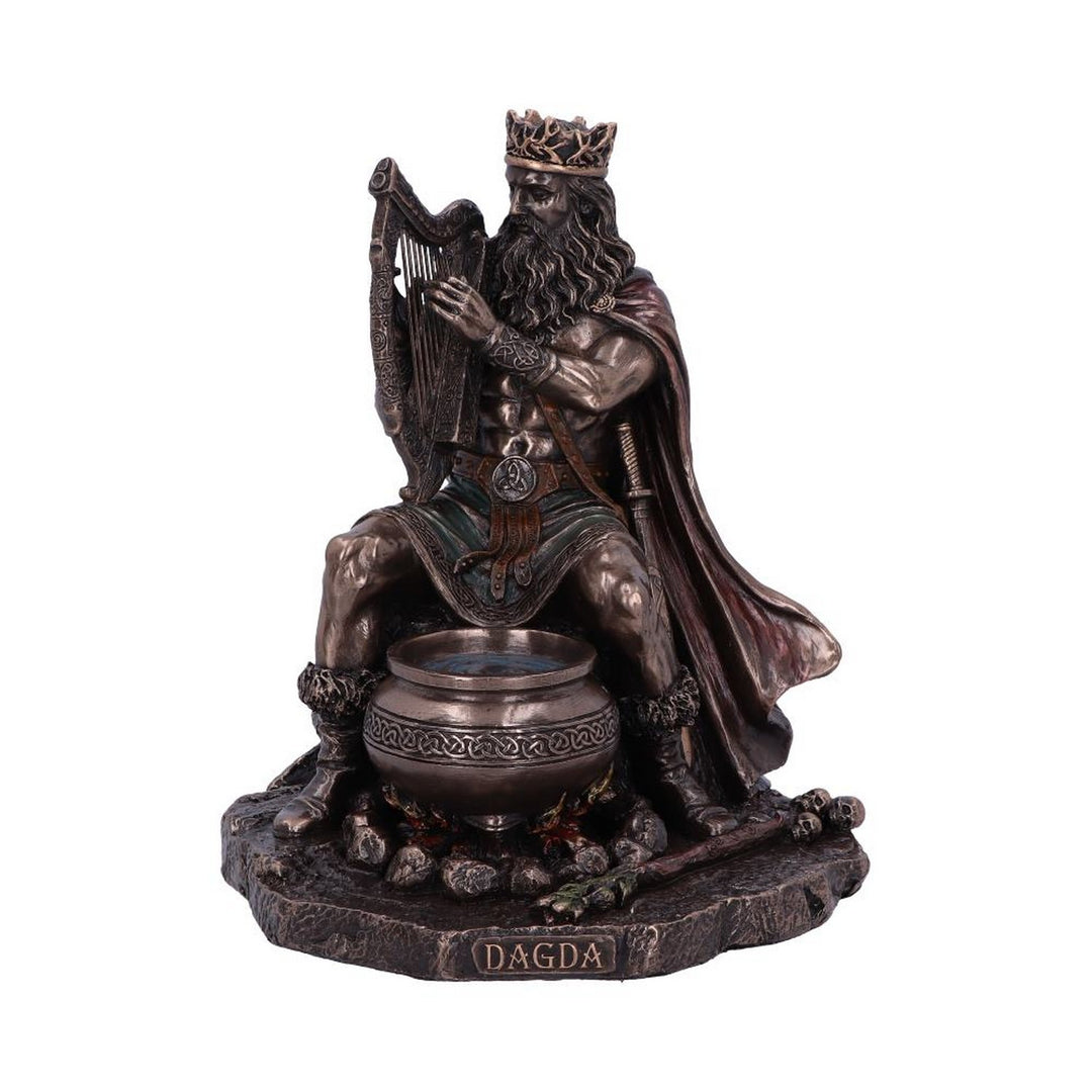Bronze Dagda King of Tuatha De Danann Celtic Deity Figurine H5447T1