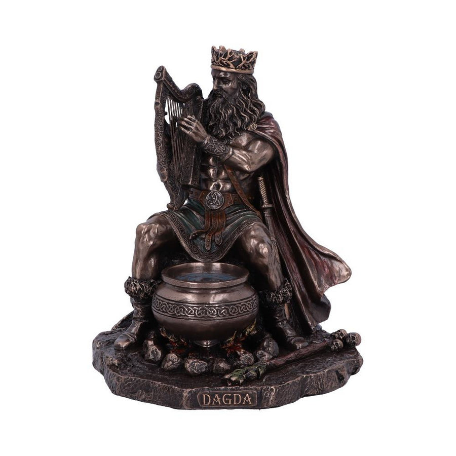 Bronze Dagda King of Tuatha De Danann Celtic Deity Figurine H5447T1