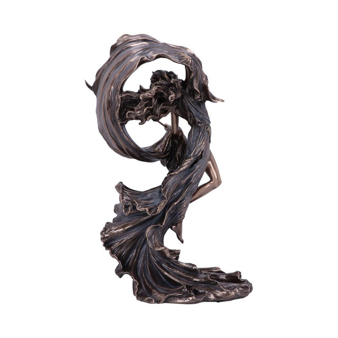 Bronze Nyx Greek Goddess of the Night Starry Sky Figurine H5515T1