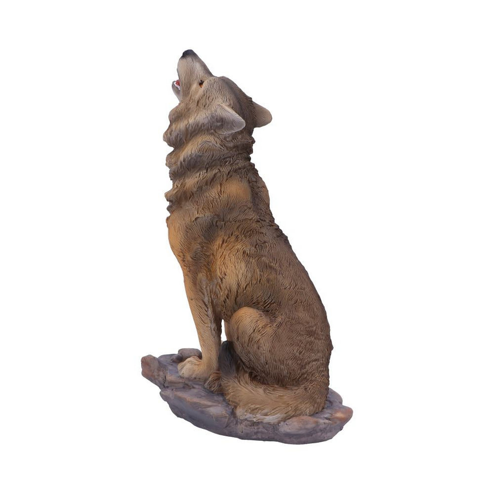 Mountains Cry Howling Wolf Figurine 20cm H5556T1