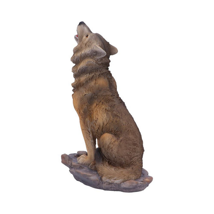 Mountains Cry Howling Wolf Figurine 20cm H5556T1