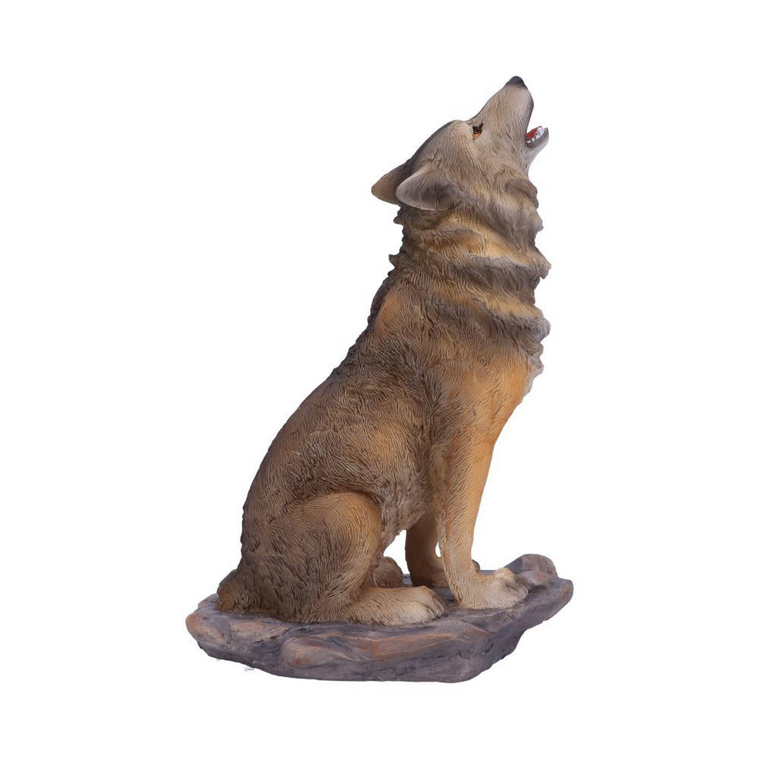 Mountains Cry Howling Wolf Figurine 20cm H5556T1
