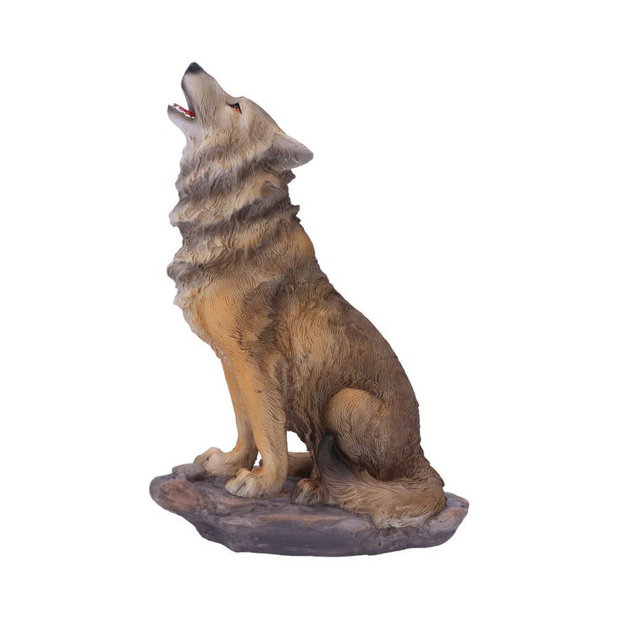Mountains Cry Howling Wolf Figurine 20cm H5556T1