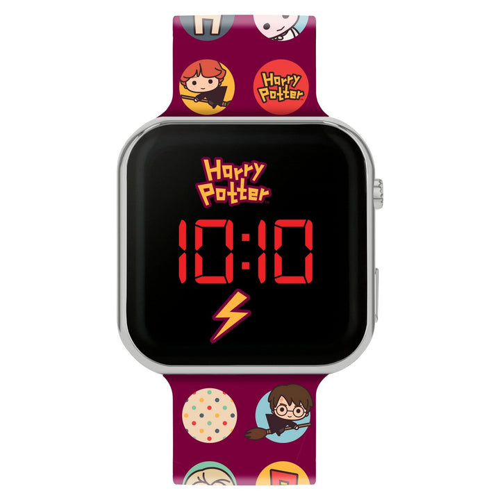Harry Potter Warner Brothers Led Red Watch HP4155ARG