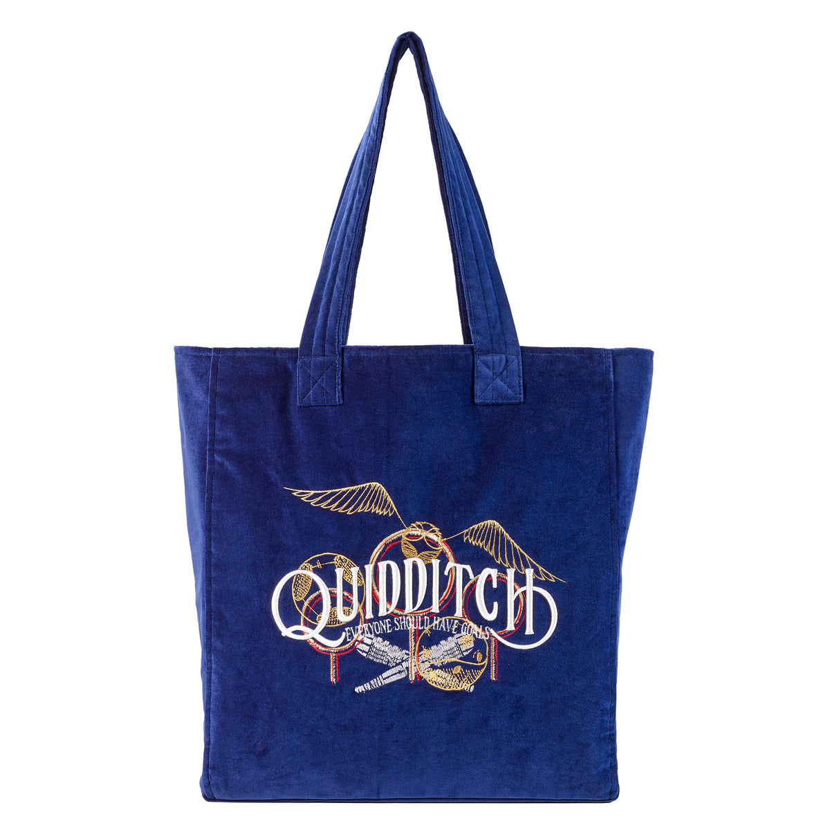Harry Potter &amp; Quidditch Velvet Tote Bag HPTB0007