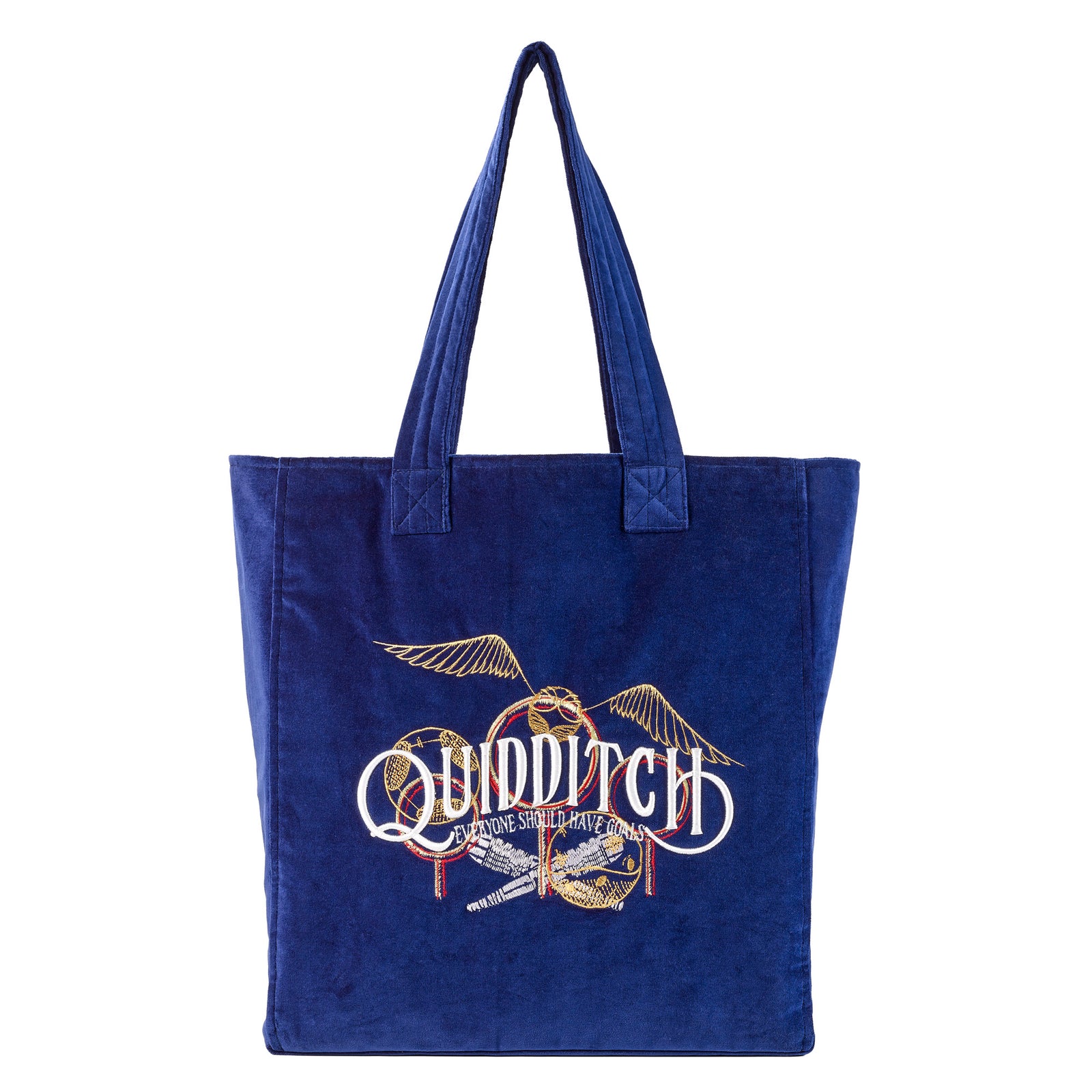 Harry Potter &amp; Quidditch Velvet Tote Bag HPTB0007