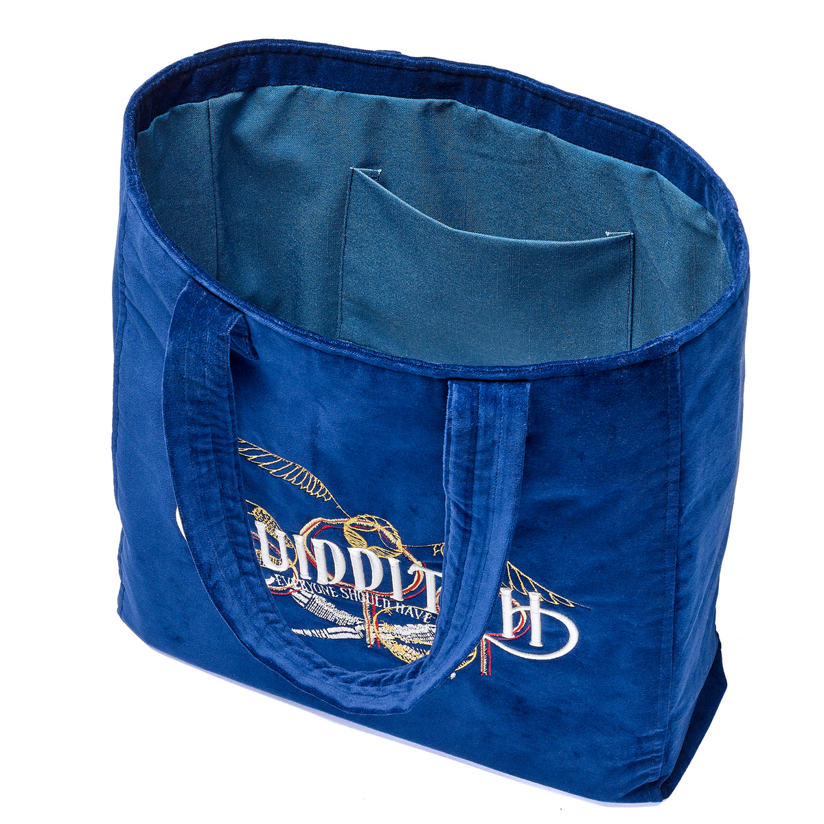 Harry Potter &amp; Quidditch Velvet Tote Bag HPTB0007