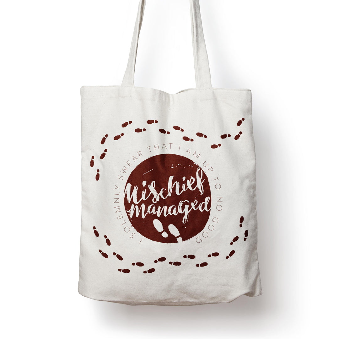 Harry Potter Marauders Map Cotton Tote Bag HPTB0016