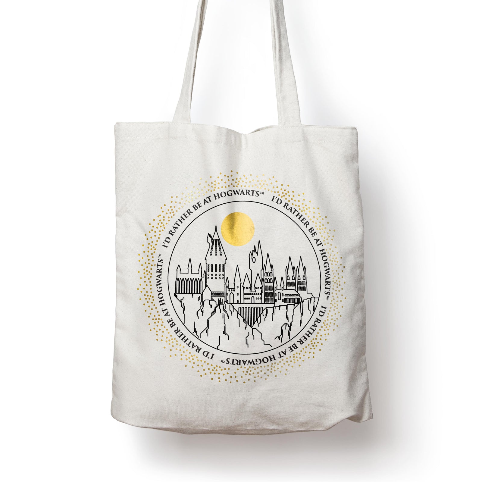 Harry Potter Hogwarts Castle Cotton Tote Bag HPTB0018