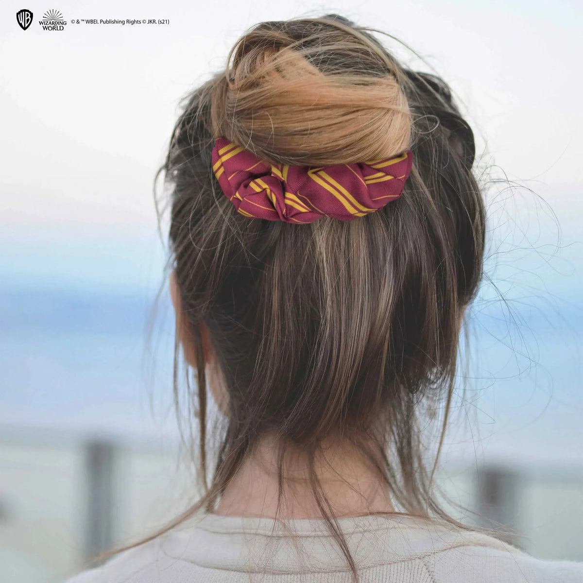 Harry Potter Hair Accessories Headband Scrunchy Bow Set Of 2 - Classic - Gryffindor CR2621