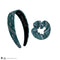 Harry Potter Hair Accessories Headband Scrunchy Bow Set Of 2 - Classic - Slytherin CR2622