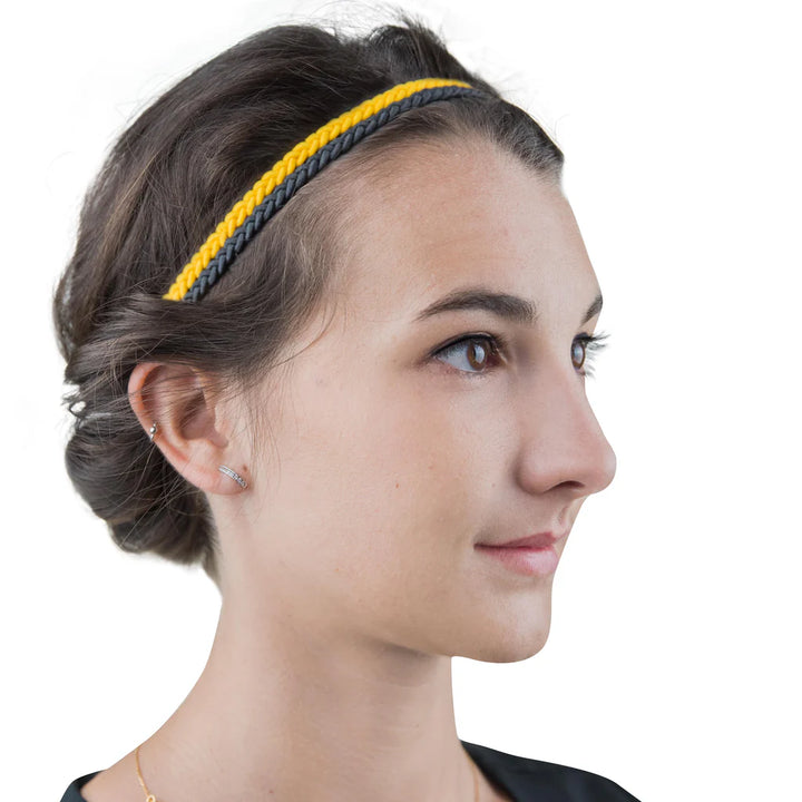 Harry Potter Headband Hufflepuff clip double headbandSet  of 2 CR2634
