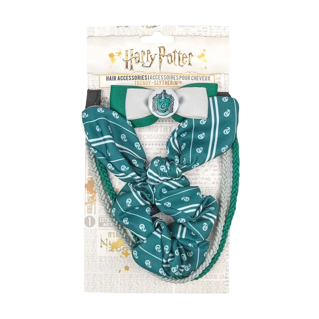Harry Potter Hair Accessories Bunny Ear Clip Double-headband Set - Trendy Slytherin CRZ0016