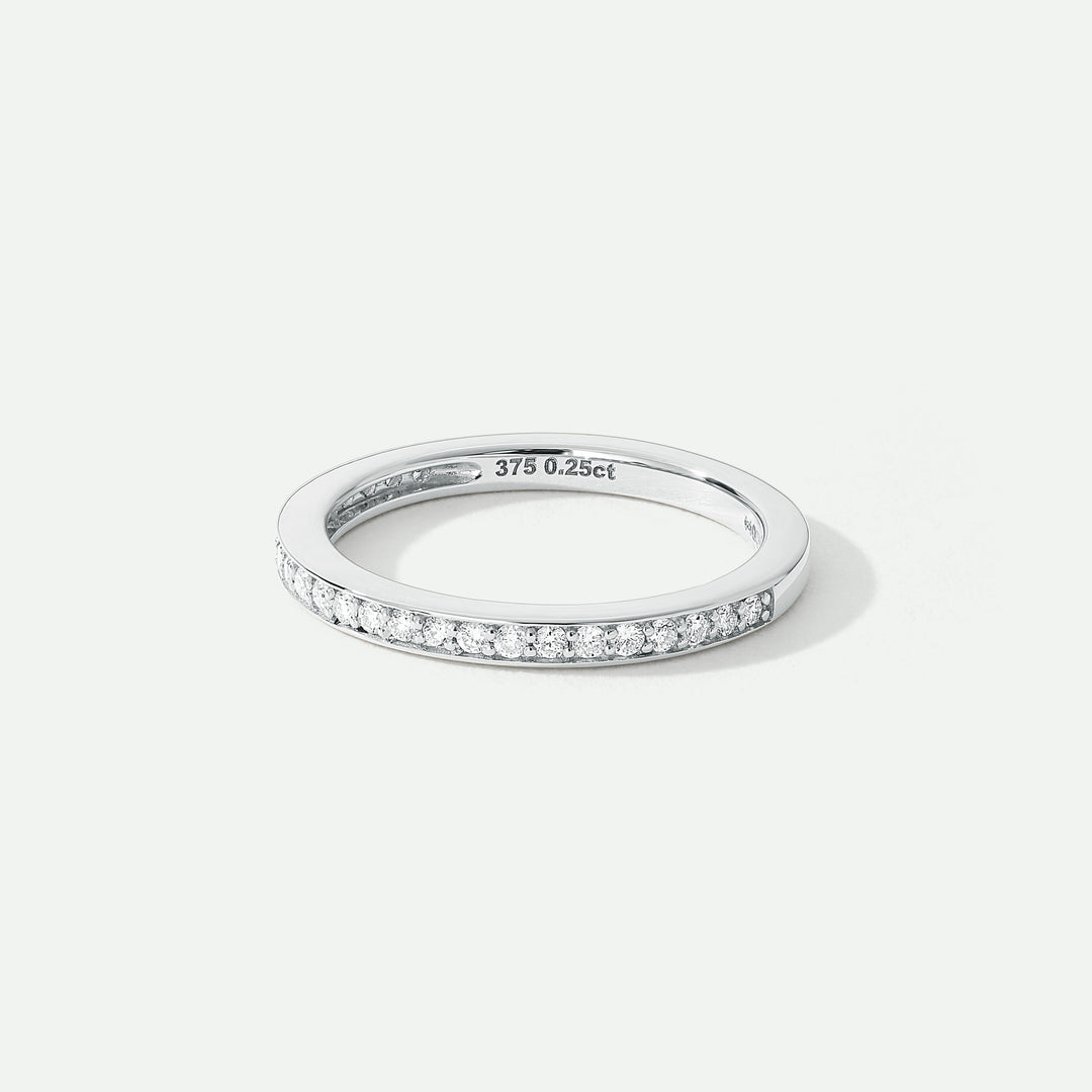 Hallie | 9ct White Gold 0.25ct tw Lab Grown Diamond Ring-2