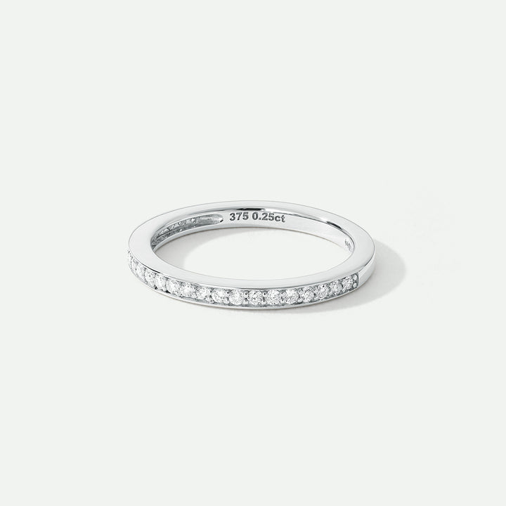Hallie | 9ct White Gold 0.25ct tw Lab Grown Diamond Ring-2