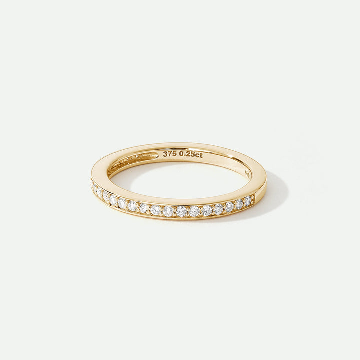 Hallie | 9ct Yellow Gold 0.25ct tw Lab Grown Diamond Ring