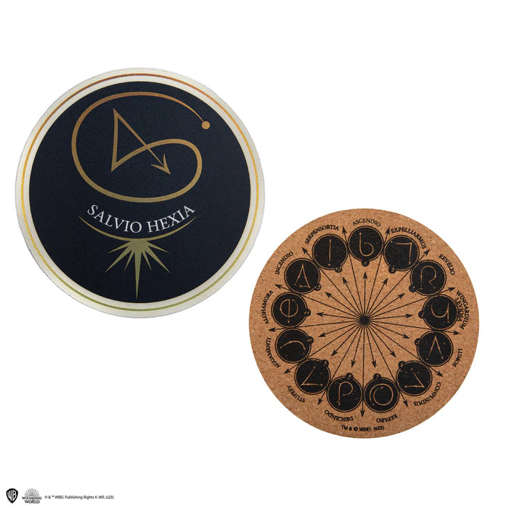 Harry Potter Coasters Set of 4pells & Charms #1 CR4100