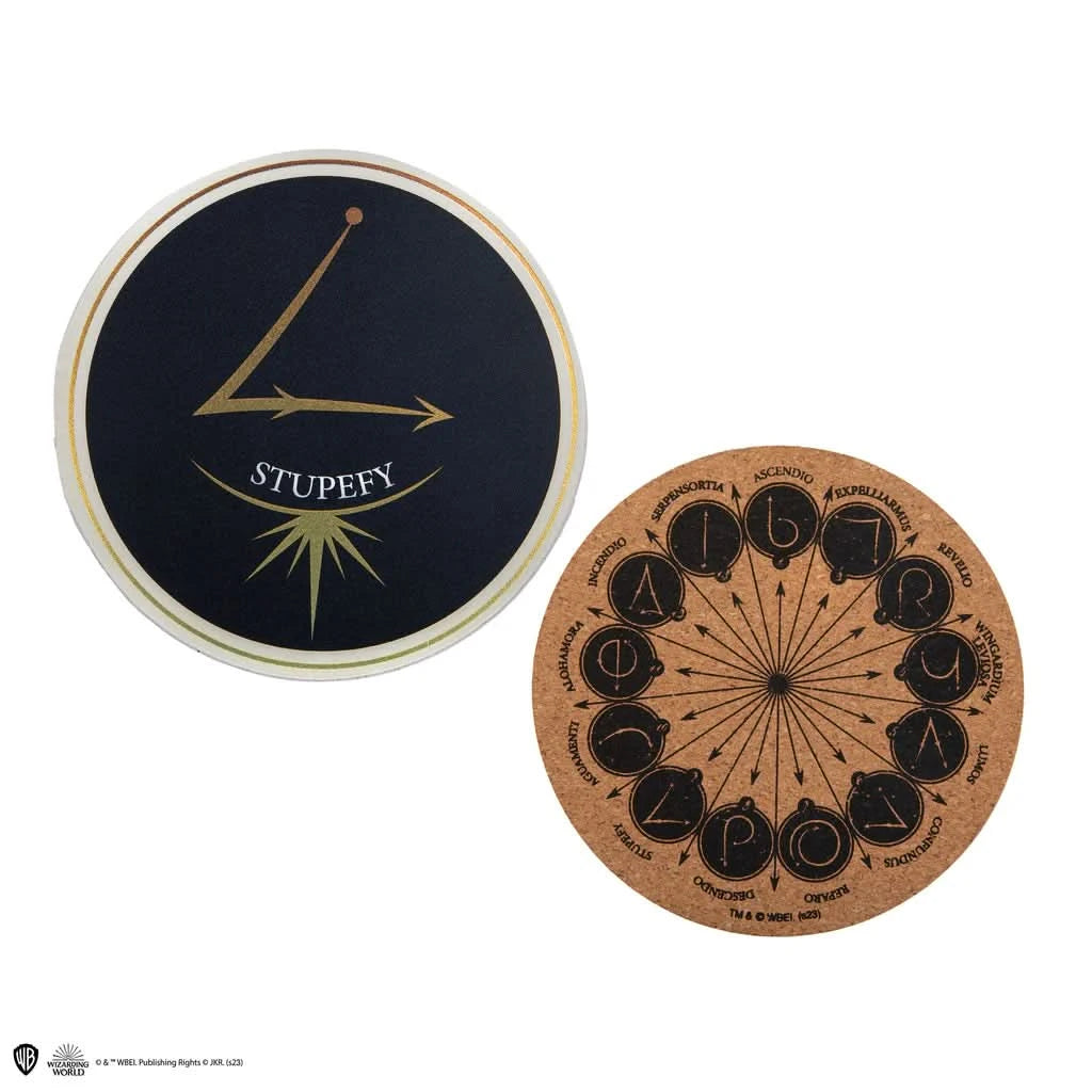 Harry Potter Set Of 4 Spell & Charms Series 1 Coasters CR4100