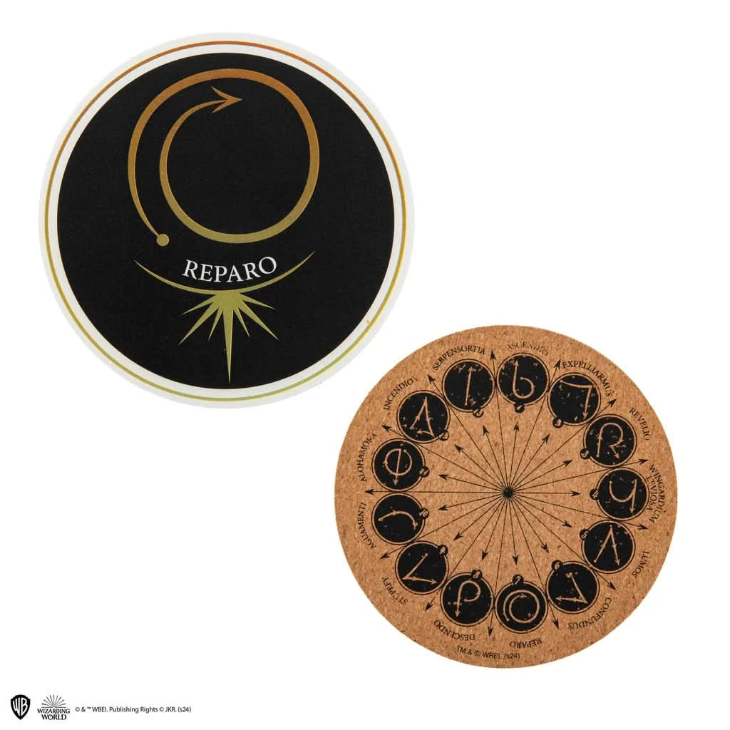 Harry Potter Set Of 4 Spell & Charms Series 2 Coasters CR4105