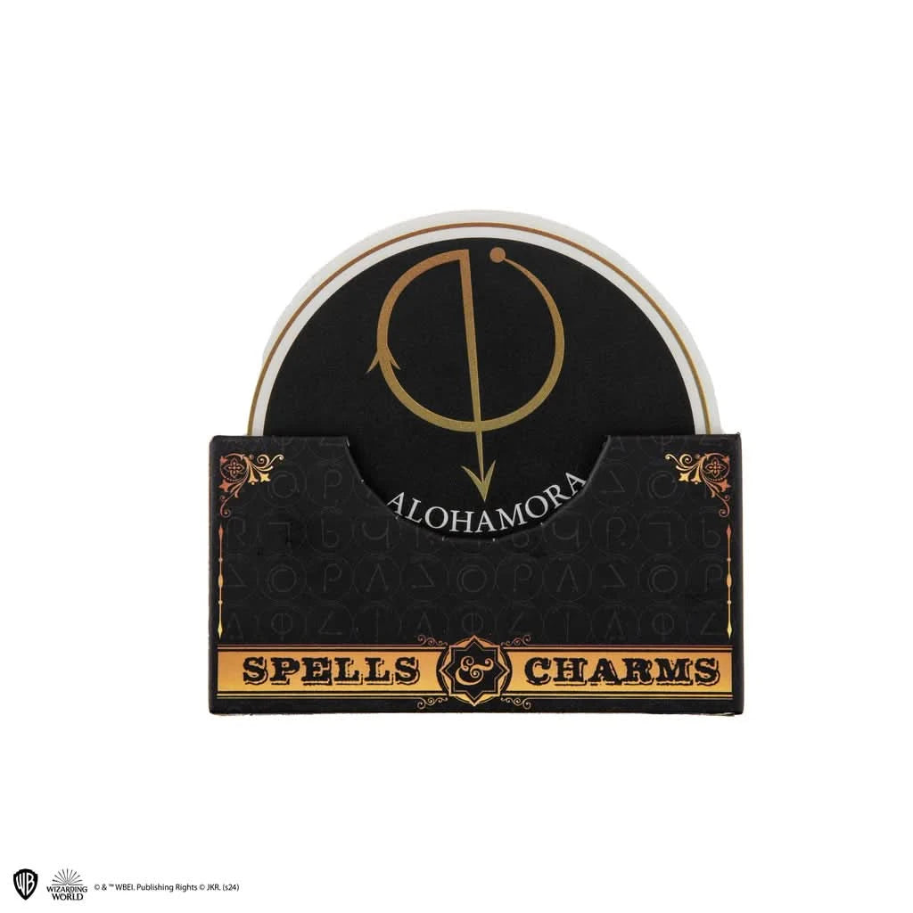 Harry Potter Set Of 4 Spell & Charms Series 2 Coasters CR4105