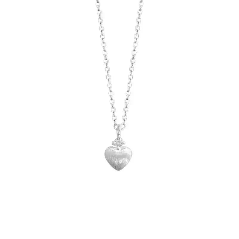 Heart Silver Necklace 💖