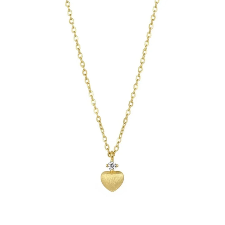 Heart Silver Necklace 💖