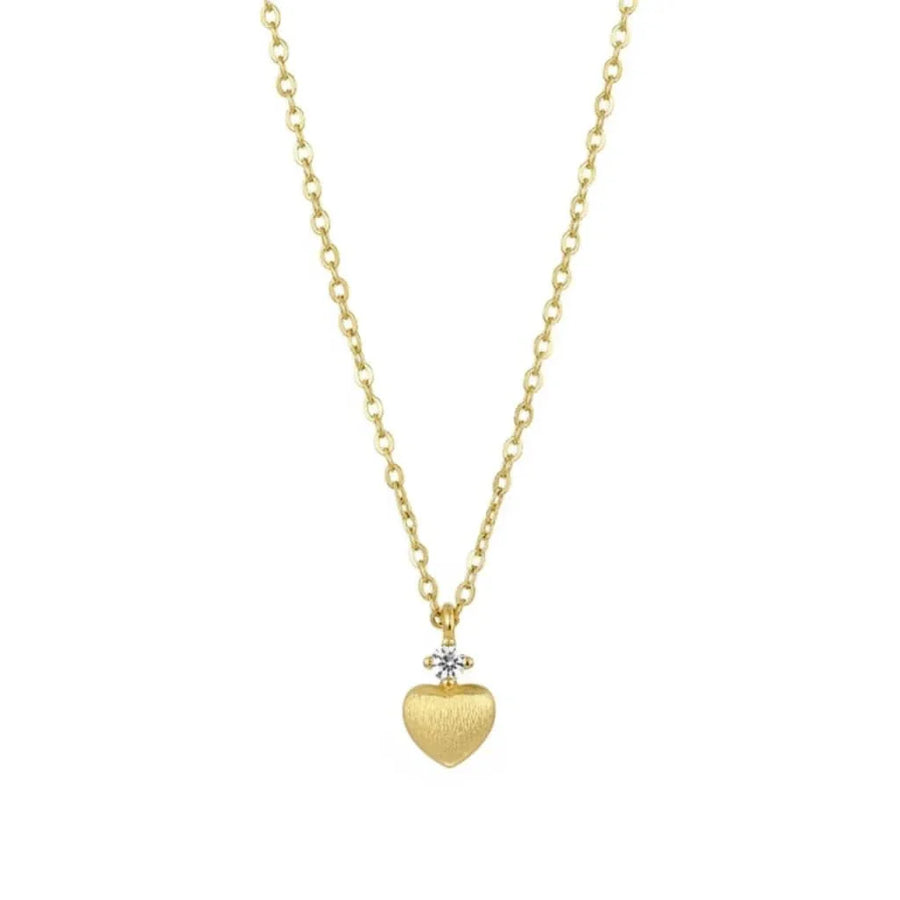 Heart Silver Necklace 💖