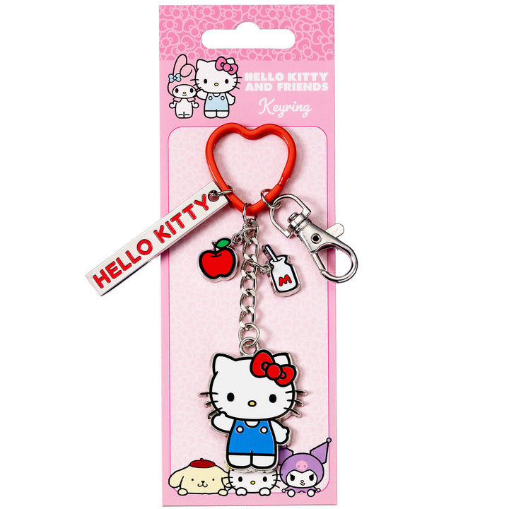 Hello Kitty Keyring with Charms HKKR0016
