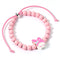 Hello Kitty Pink Beaded Bracelet with My Melody Charm HKBB0002
