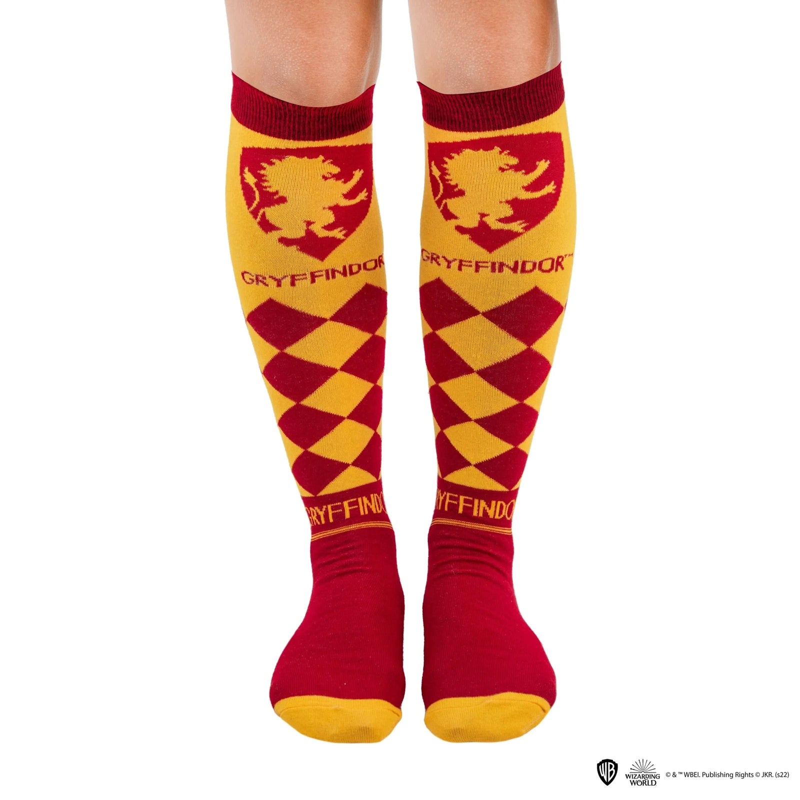 Harry Potter Socks Set Of 3 - Knee High - Gryffindor CR1641
