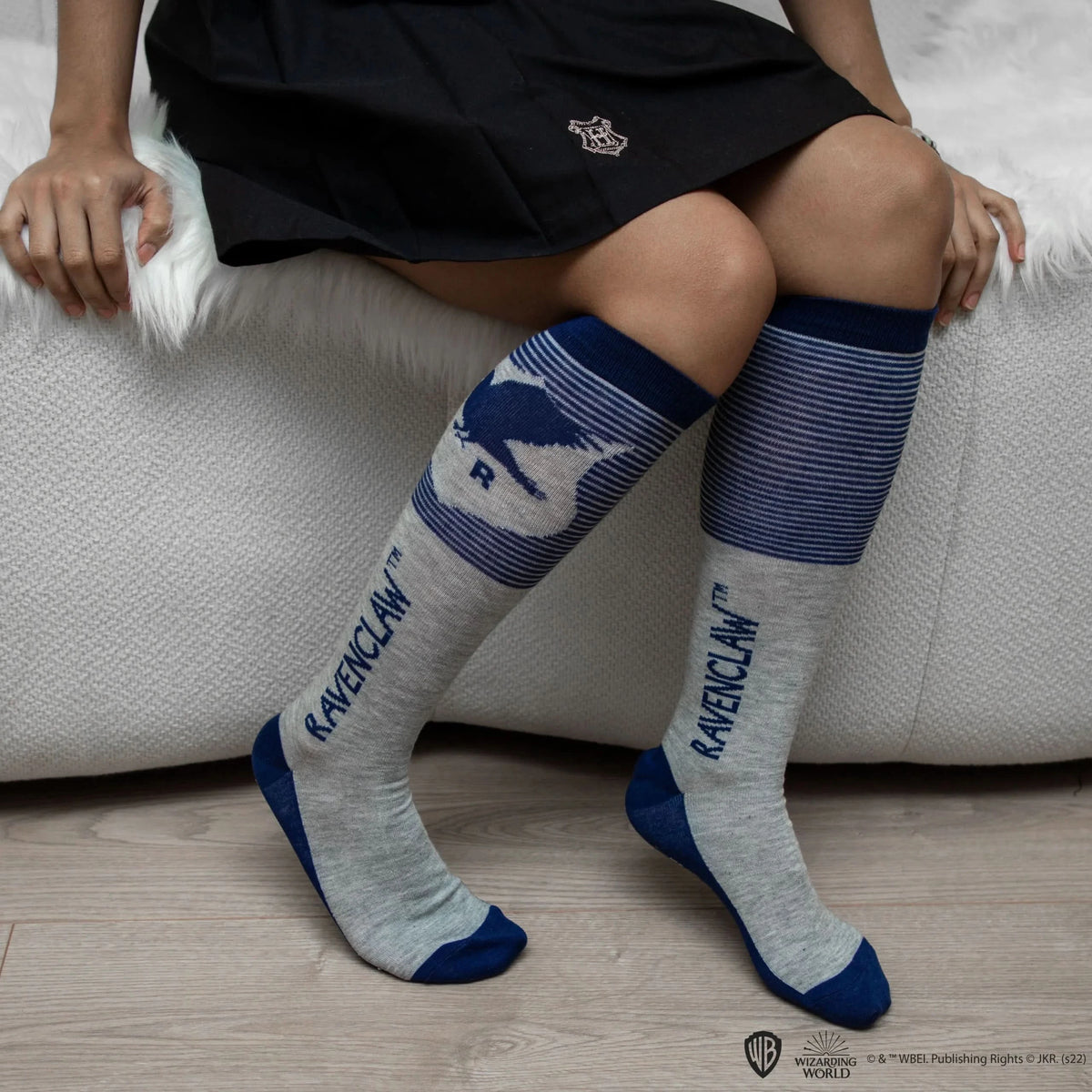 Harry Potter Socks Set Of 3 - Knee High - Ravenclaw CR1643