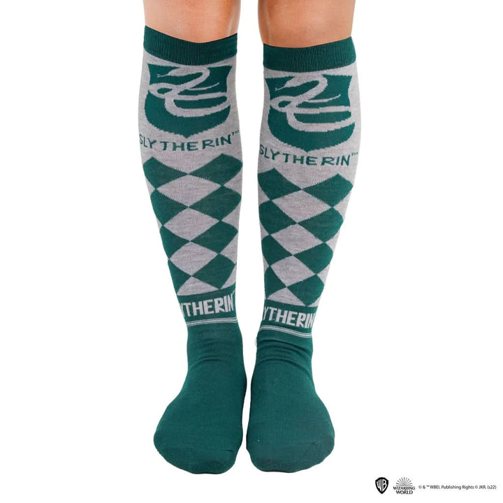 Harry Potter Socks Set Of 3 - Knee High - Slytherin CR1642