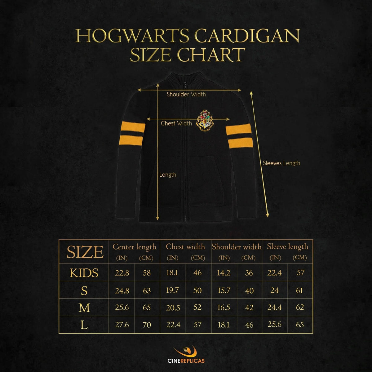 Hogwarts Cardigan CR1510