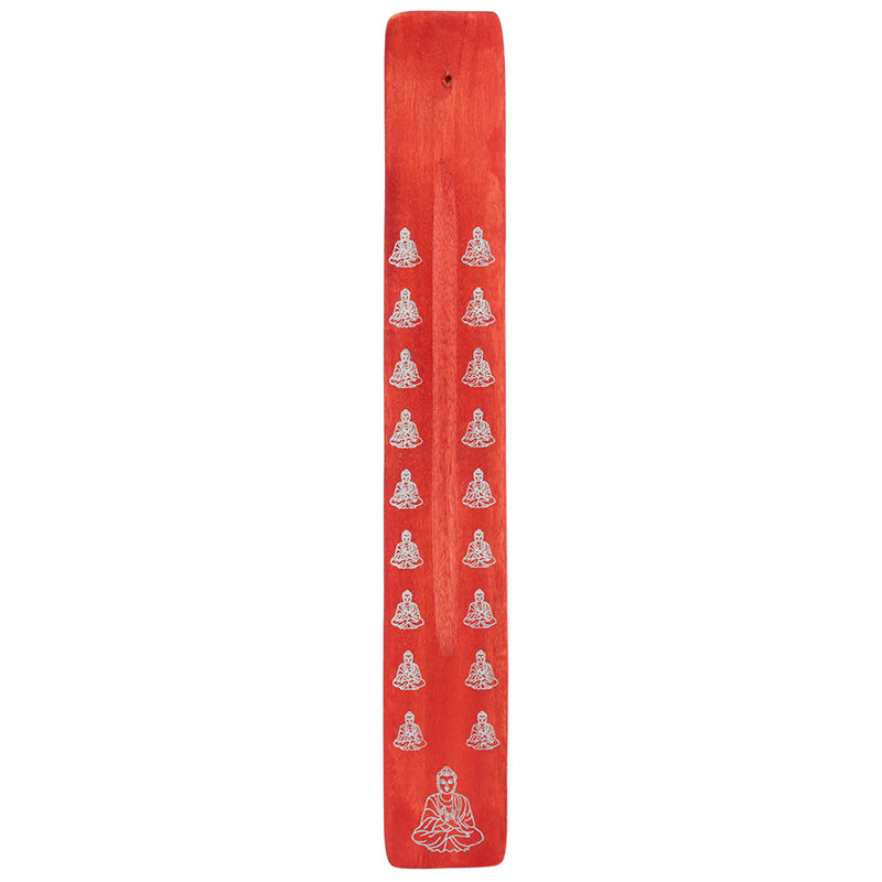 Buddha Wooden Ashcatcher Incense Sticks Burner IF208