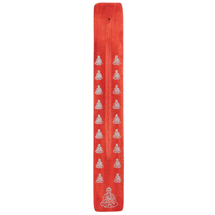Buddha Wooden Ashcatcher Incense Sticks Burner IF208