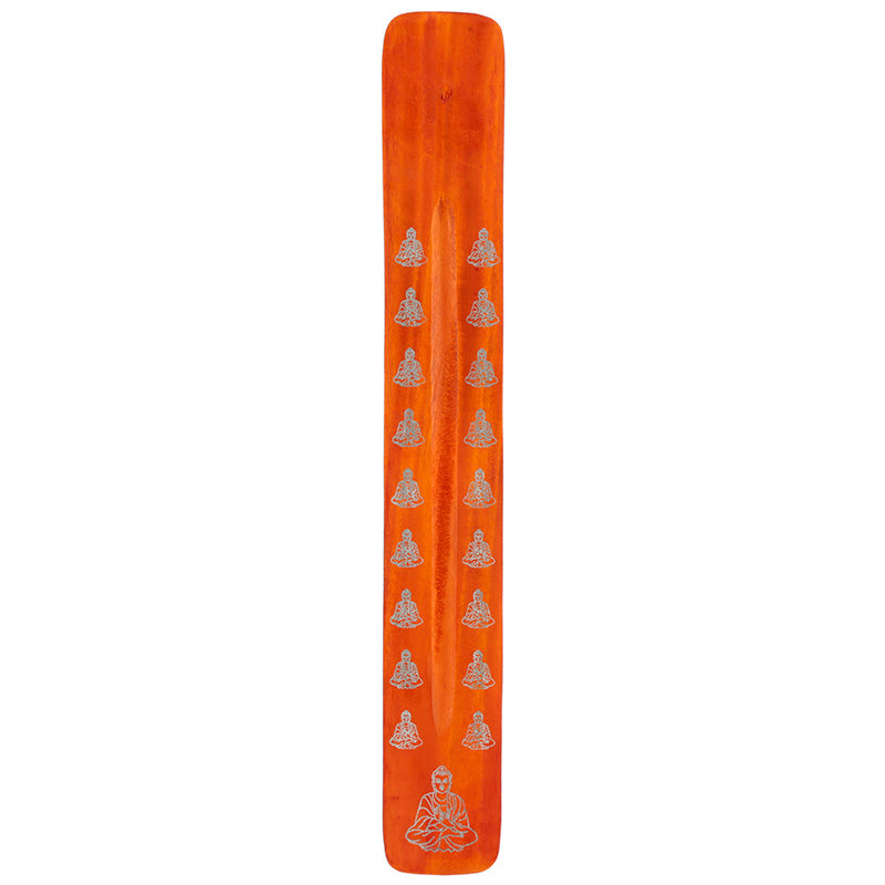 Buddha Wooden Ashcatcher Incense Sticks Burner IF208