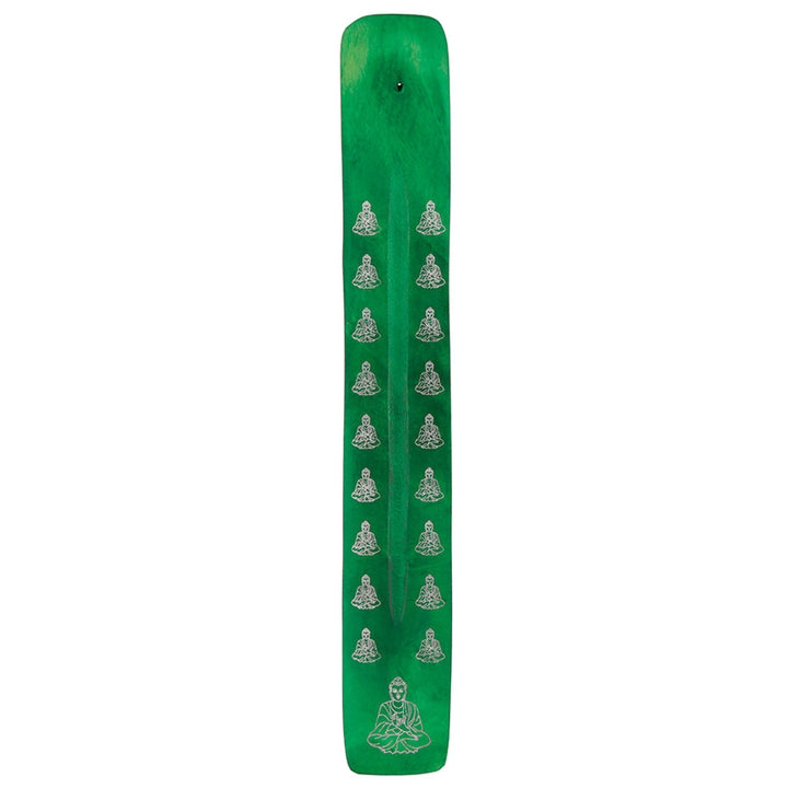 Buddha Wooden Ashcatcher Incense Sticks Burner IF208