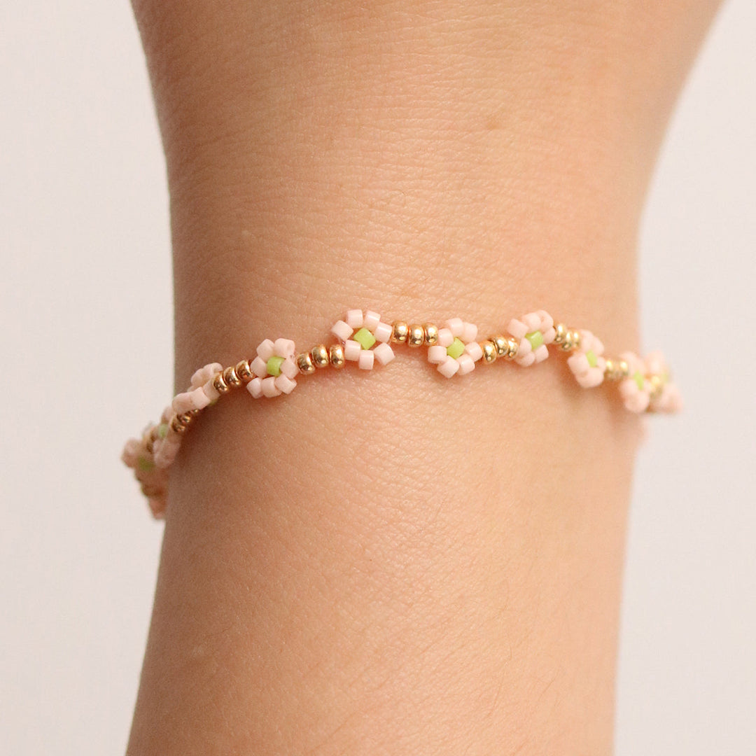 Flower Bracelet Handmade-2