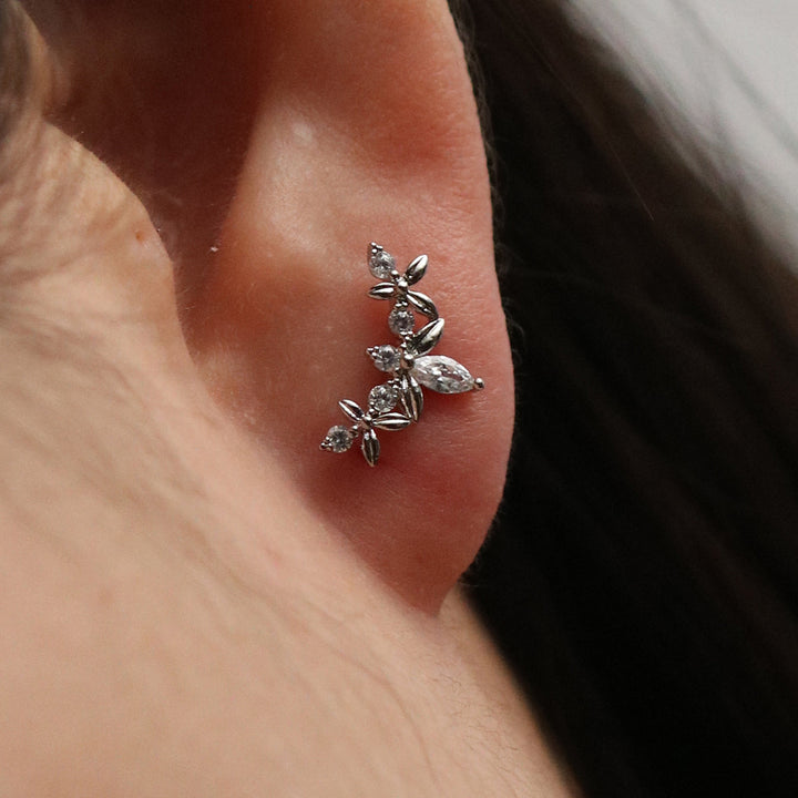 Wing drop earrings-2