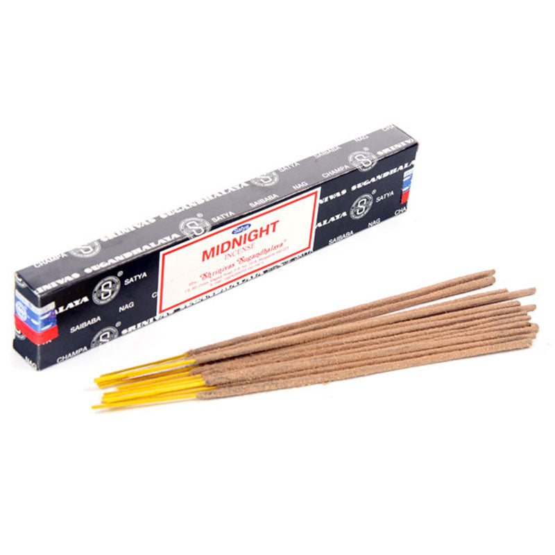 Satya Midnight Nag Champa Incense Sticks INC112A