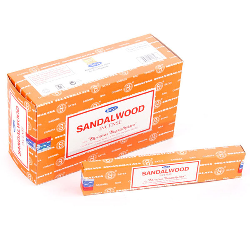Satya Sandalwood Nag Champa Incense Sticks INC112C