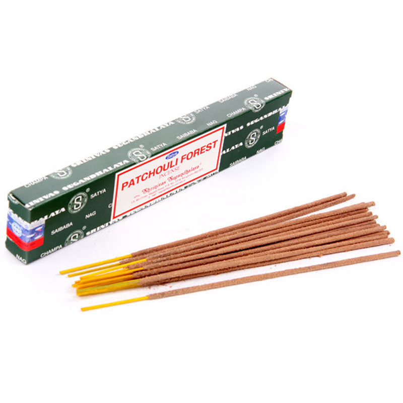 Satya Patchouli Forest Nag Champa Incense Sticks INC112E