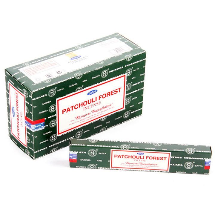 Satya Patchouli Forest Nag Champa Incense Sticks INC112E