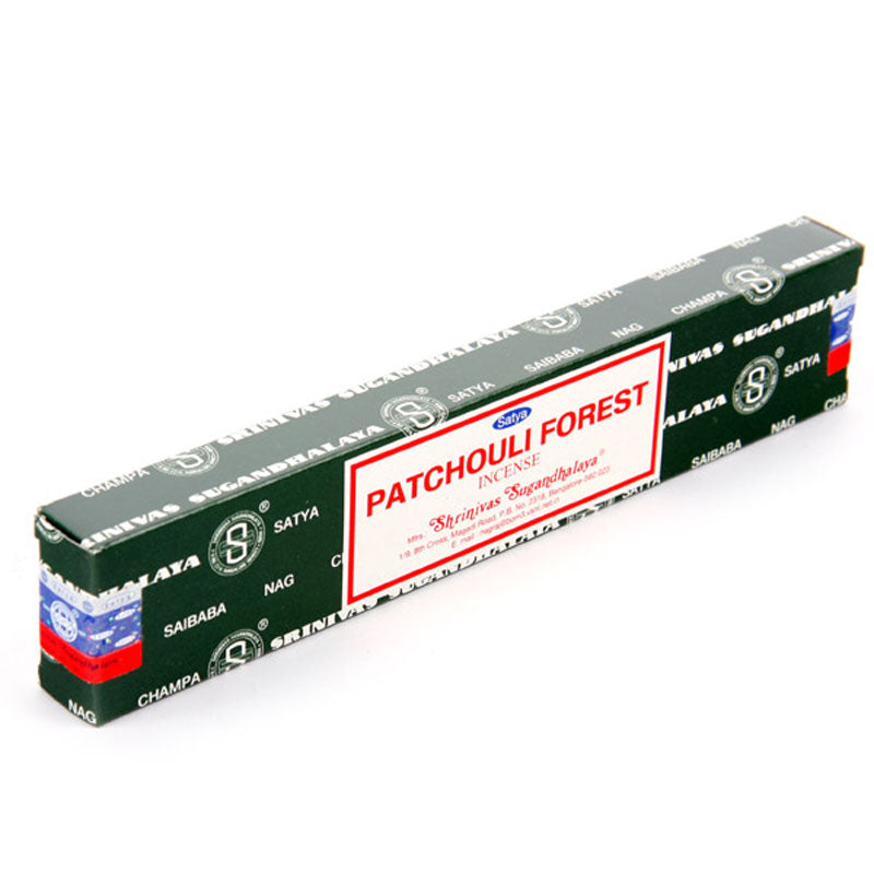 Satya Patchouli Forest Nag Champa Incense Sticks INC112E