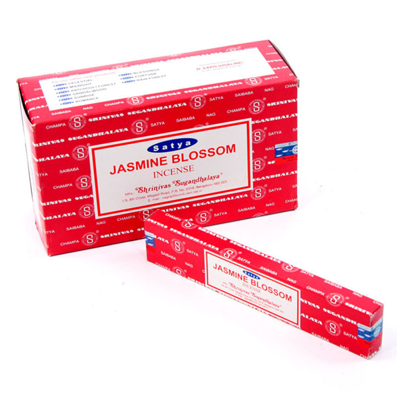 Satya Jasmine Nag Champa Incense Sticks INC112G