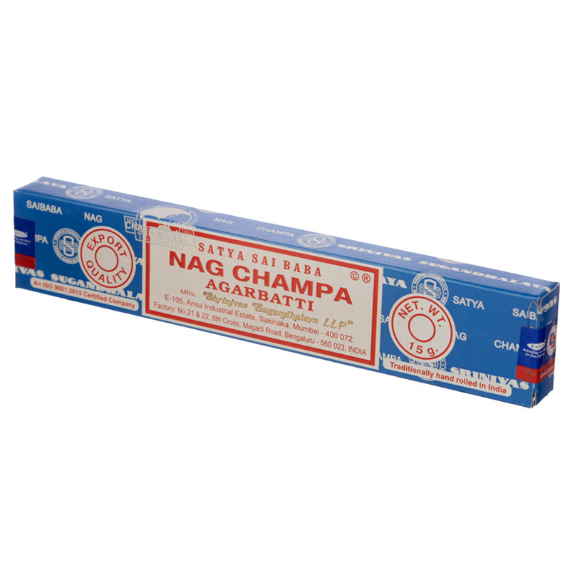 01401/01023 Satya Nag Champa Incense Sticks 15g INC112